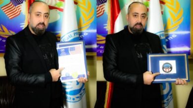 صورة توضيحية - بلال زيبارة سفيراً لمنظمة السلام و الإزدهار العالمي