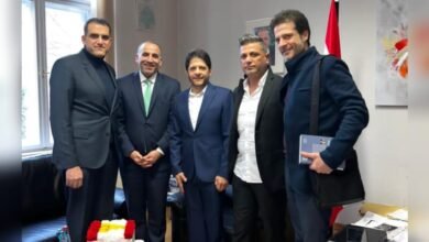 صورة توضيحية - بدعوة من نائب السفير اللبناني في ألمانيا النجم اللبناني معين شريف يحل ضيفاً على السفارة اللبنانية