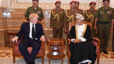صورة توضيحية - سلطان عُمان وجونسون يبحثان قضايا إقليمية ودولية