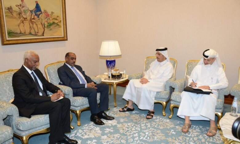 السودان يثمن دعم قطر للانتقال الديمقراطي لديه