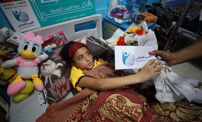 جمعية كويتية تقدم مساعدات إنسانية لقطاع غزة