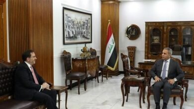 زيدان وسفير المملكة المتحدة يبحثان نتائج الدورات التدريبية للقضاة