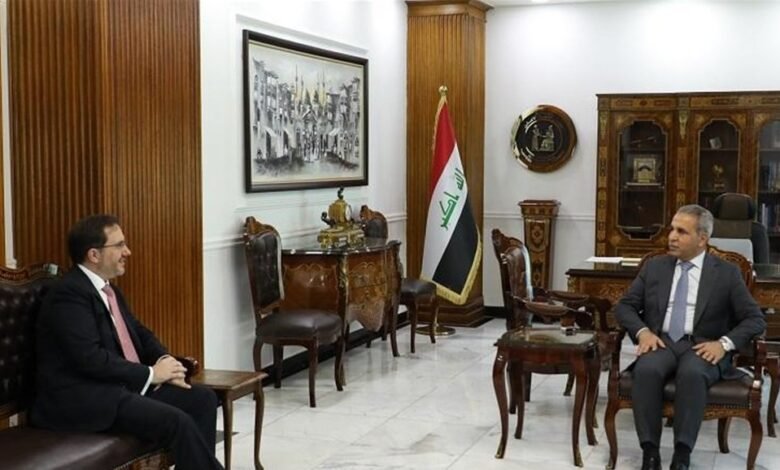 زيدان وسفير المملكة المتحدة يبحثان نتائج الدورات التدريبية للقضاة