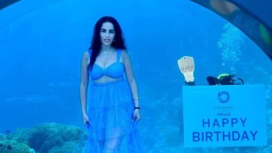 الفنانة منار تخطف الأنظار في عيد ميلادها
