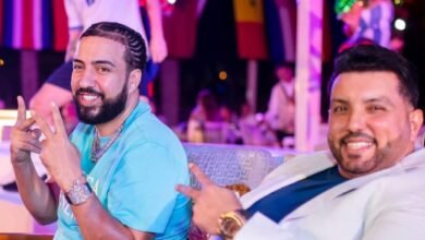 النجم فرنش مونتانا ضيف منذر درويش في أرينا بلازو فيرساتشي دبي