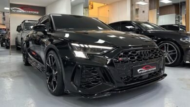 معرض Kassem Motors بسيارة جديدة من طراز Audi RS3 Sedan 2022