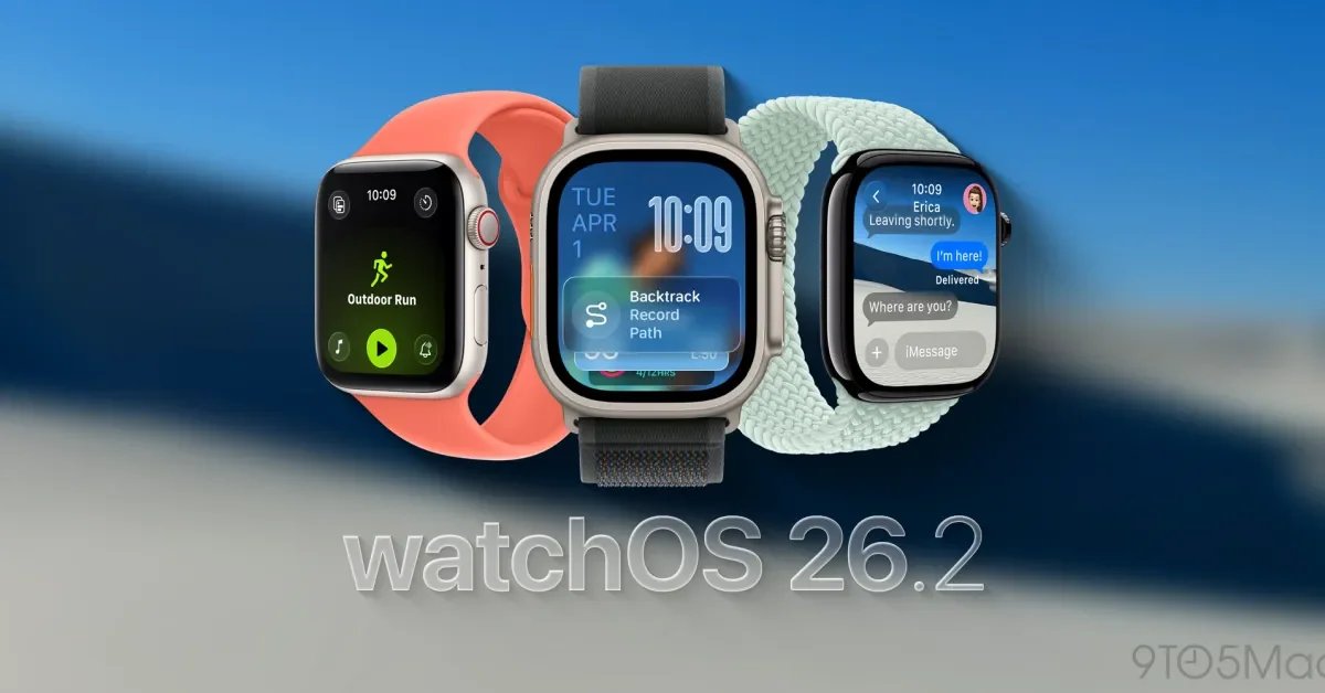 صورة مميزة: watchOS 26.2 متوفر الآن لـ Apple Watch إليك الميزات الجديدة