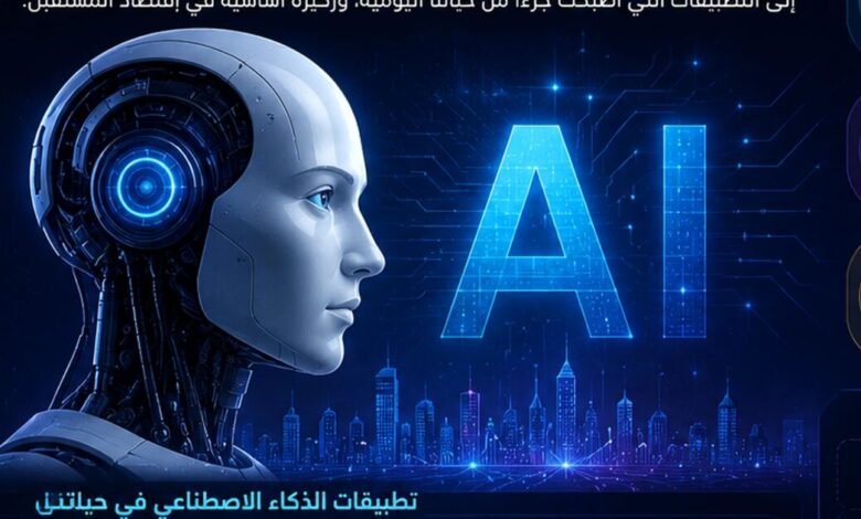 تطبيقات الذكاء الاصطناعي في الصحة والتعليم والنقل