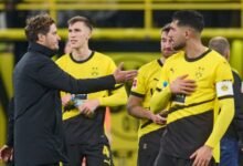 دورتموند يسيطر وينهي الشوط الأول بهدفين أمام هامبورغ