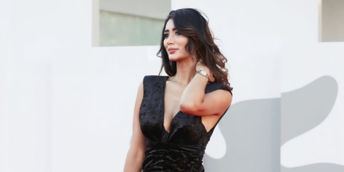 ملكة جمال العرب المغربية شروق شلواطي تتألق في مهرجان كان السينمائي