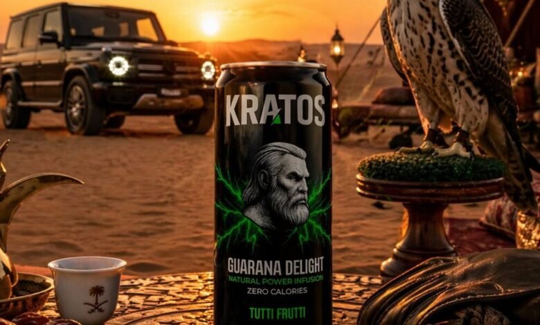 KRATOS & Co البرتغالية تُطلق كراتوس في المملكة السعودية مشروب الطاقة الذي لا يشبه أي مشروب آخر
