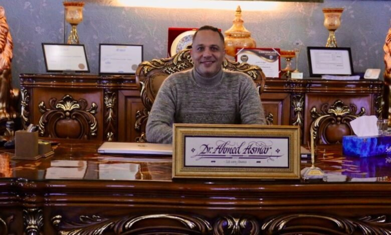 الفنان مصطفى درويش في زيارة لمقر شركةWe earn fanince