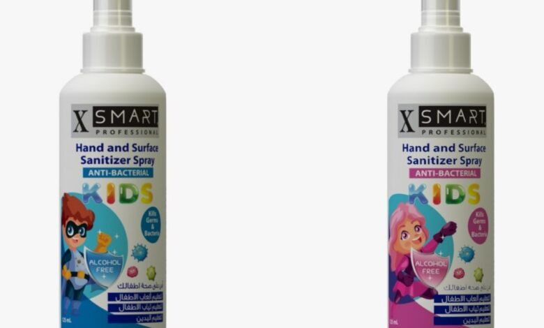 شركة Xsma professional تطلق معقم ومطهر بالأطفال