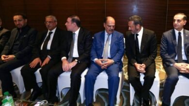 عزاء كريم العراقي في الإمارات بحضور كاظم الساهر