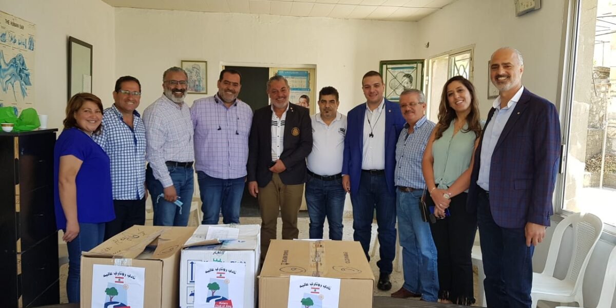 صورة مميزة: مبادرة من نادي روتاري عاليه توزيع ادوية ة للاطفال في سبعة مستوصفات في منطقة الجرد