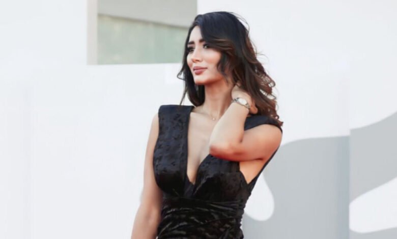 ملكة جمال العرب المغربية شروق شلواطي تتألق في مهرجان كان السينمائي